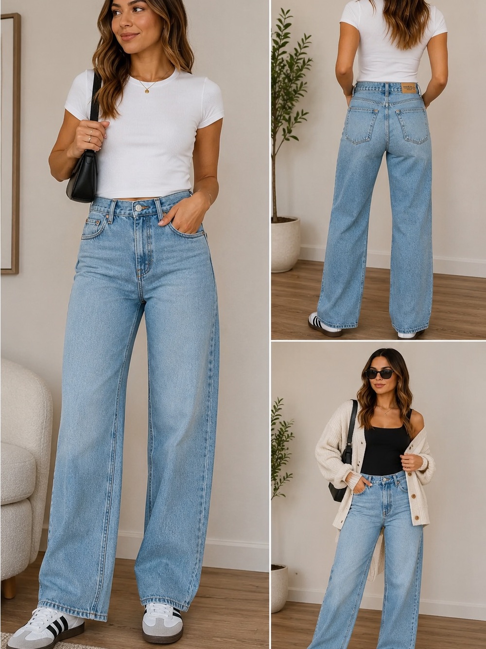 Abercrombie & Fitch 90s Relaxed Jeans 30 Short High Rise Light Wash